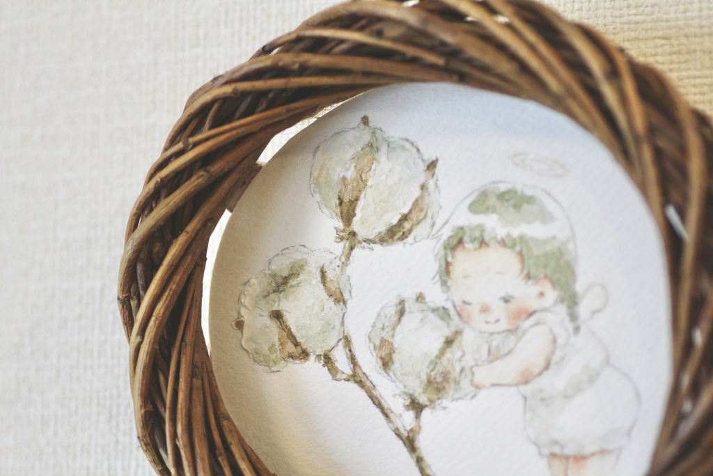 うらたらた『 ふわふわコットン 』原画