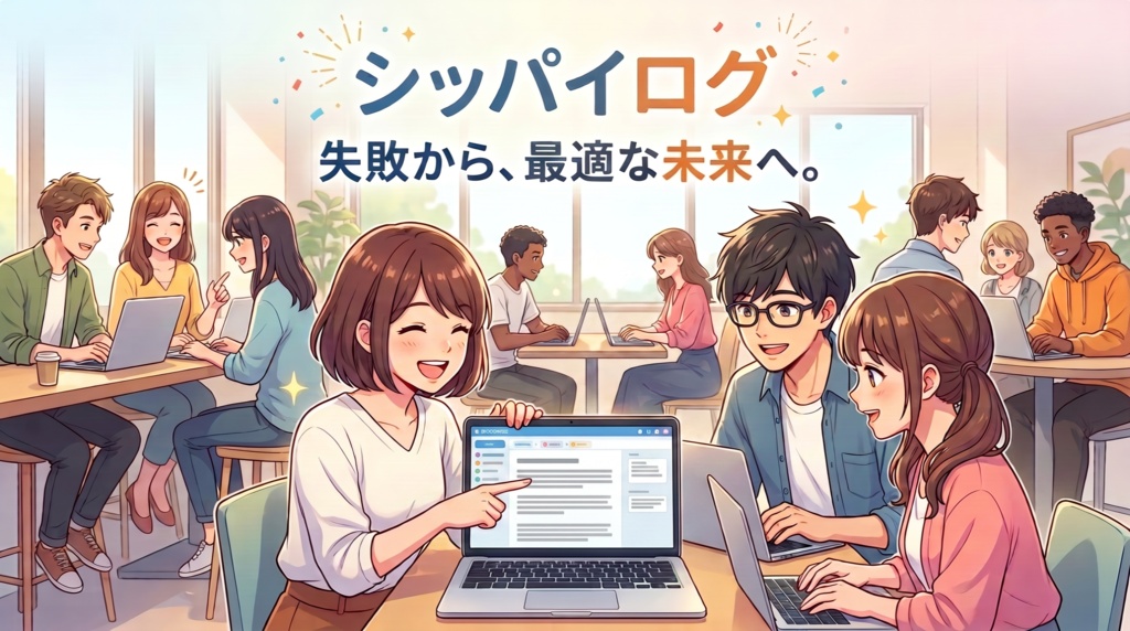 シッパイログ 〜 失敗から、最適な未来へ。