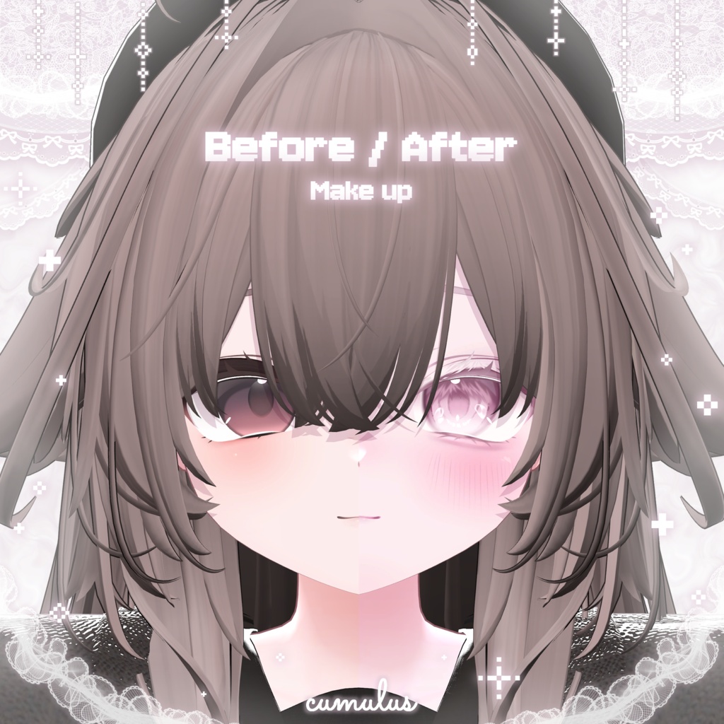 【 輝夜-Kaguya 】Makeup & Eye Textuer 04.