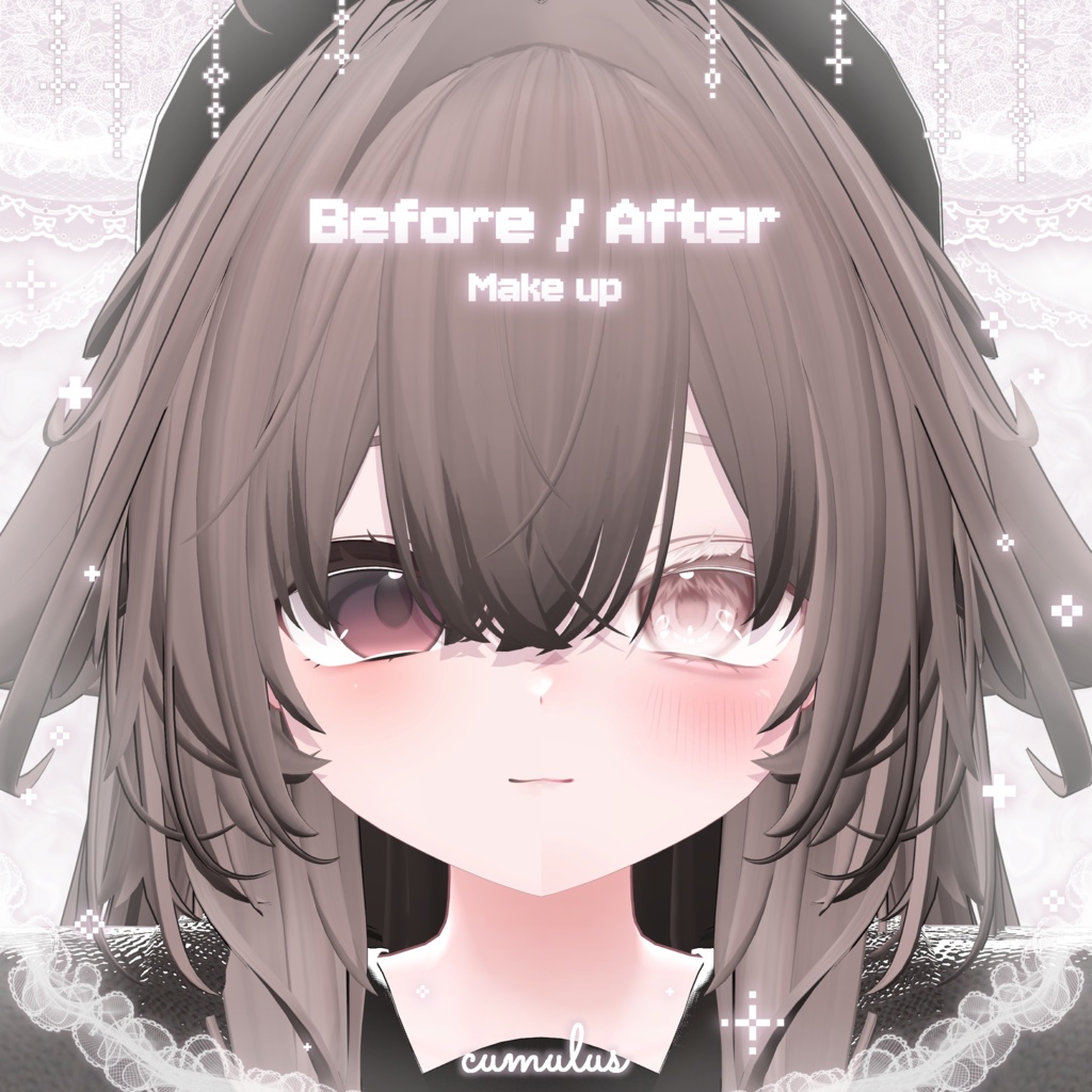 【 輝夜-Kaguya 】Makeup & Eye Textuer 04.