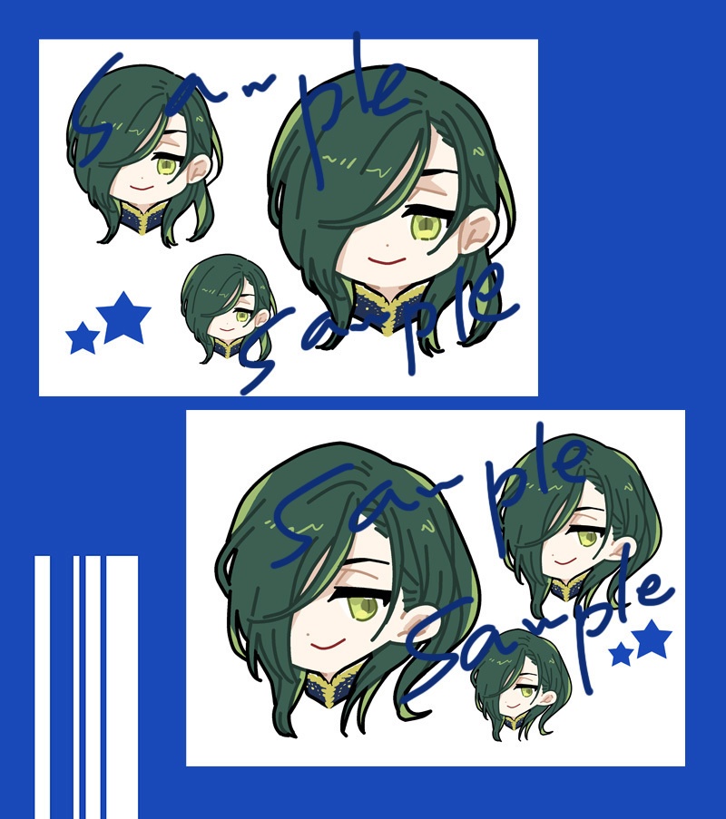 でっかめシール⑧にっかり青江・極