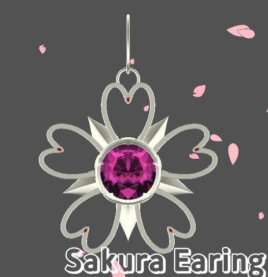 Sakura Earing