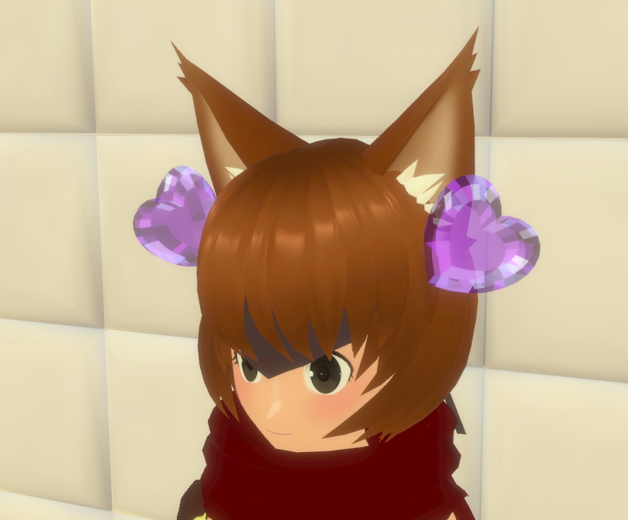 ハート型宝石アクセサリ