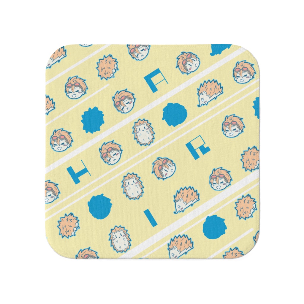 ハリネズミタオル