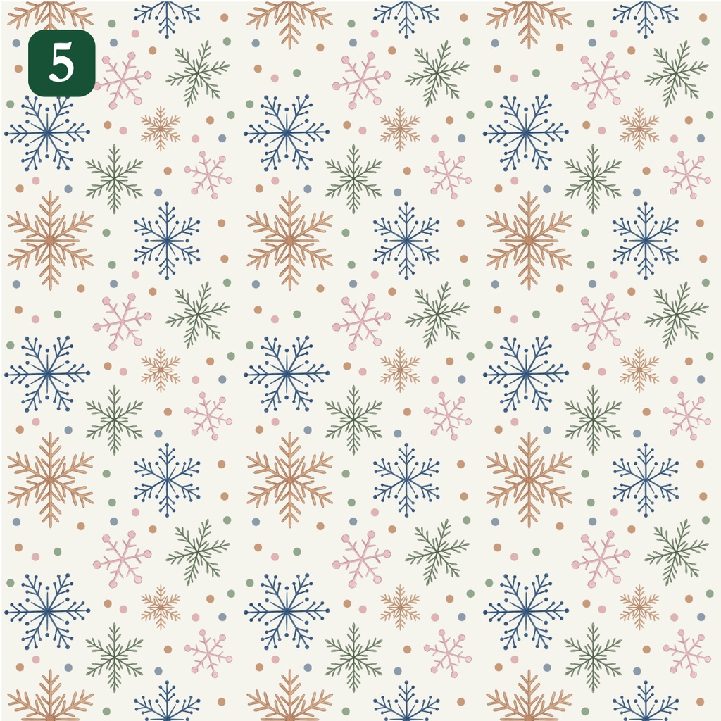 【12柄セット】クリスマス シームレスパターン|デジタルペーパー素材 PNG