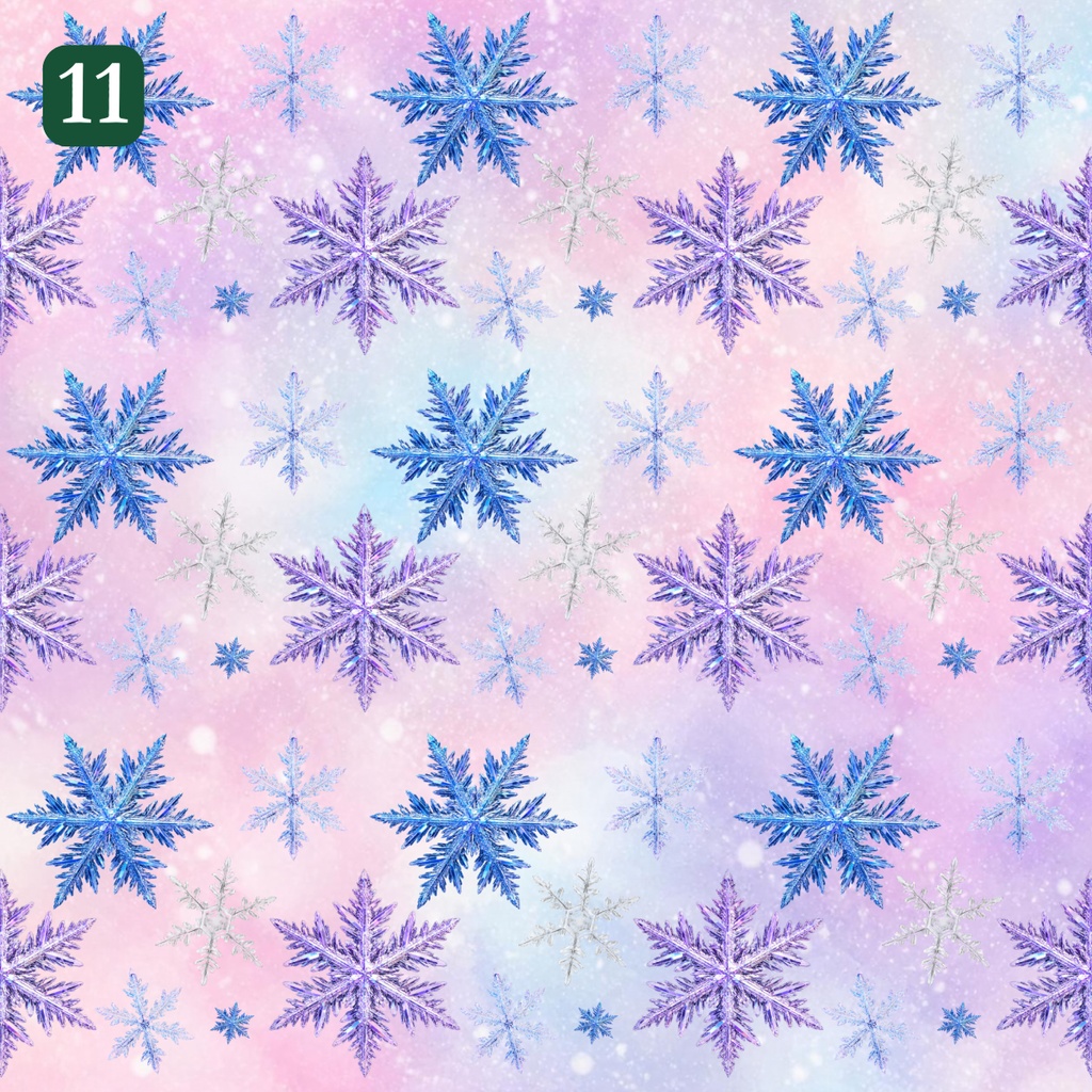 【12柄セット】クリスマス シームレスパターン|デジタルペーパー素材 PNG