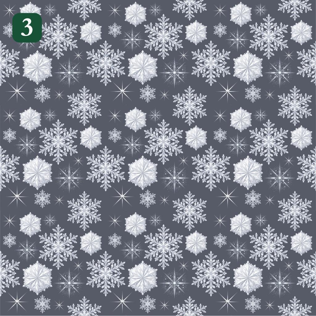 【12柄セット】クリスマス シームレスパターン|デジタルペーパー素材 PNG