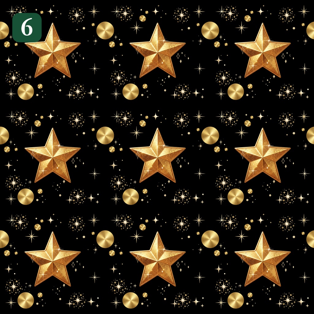 【12柄セット】クリスマス シームレスパターン|デジタルペーパー素材 PNG