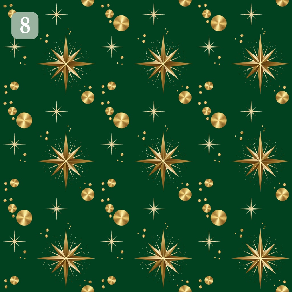 【12柄セット】クリスマス シームレスパターン|デジタルペーパー素材 PNG