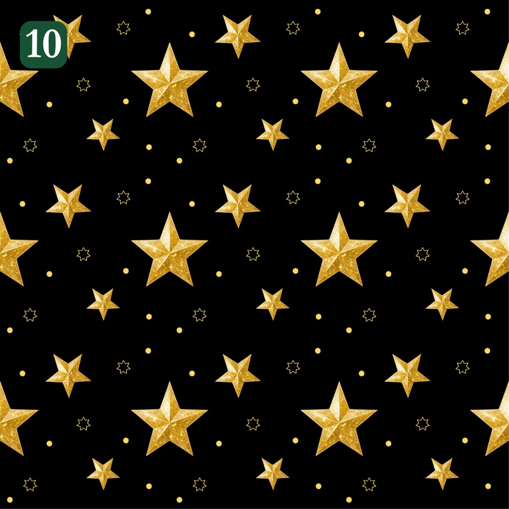 【10柄セット】クリスマス シームレスパターン|デジタルペーパー素材 PNG