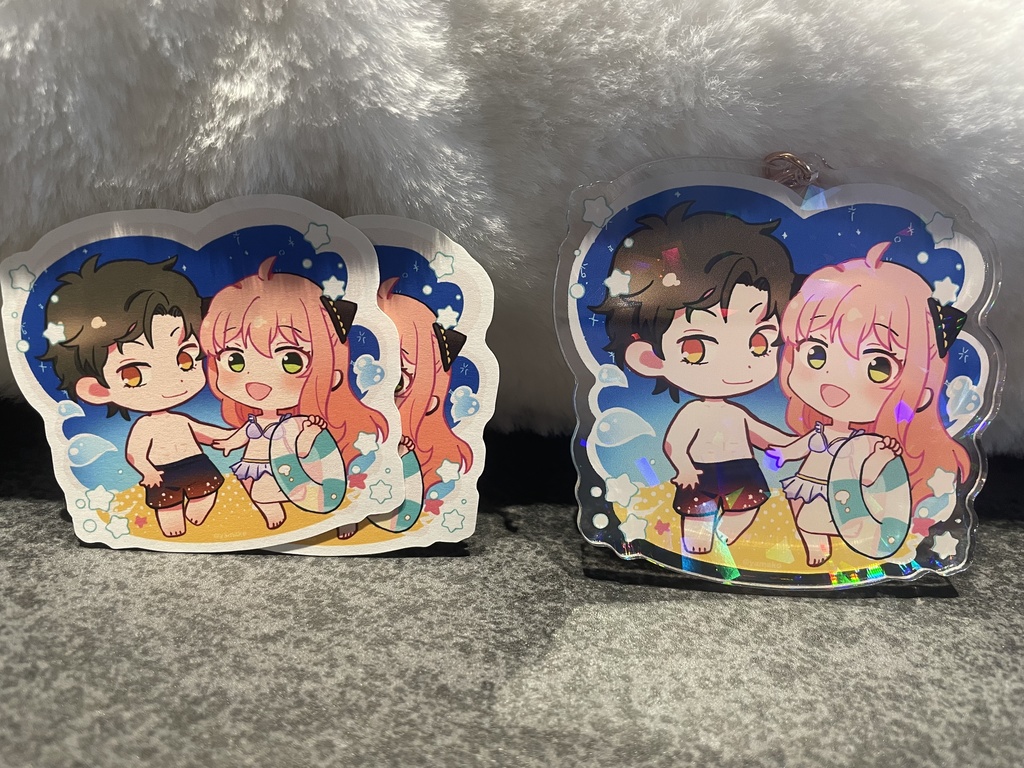 ダミアニャ成長if summerアクキー＋シール2枚セット