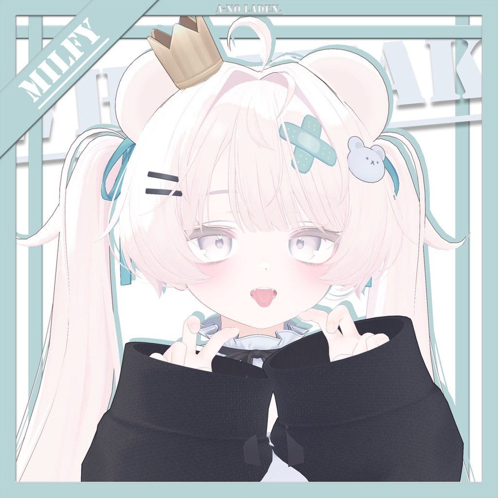 【無料】♡Milfy White Makeup♡【メイクテクスチャ】