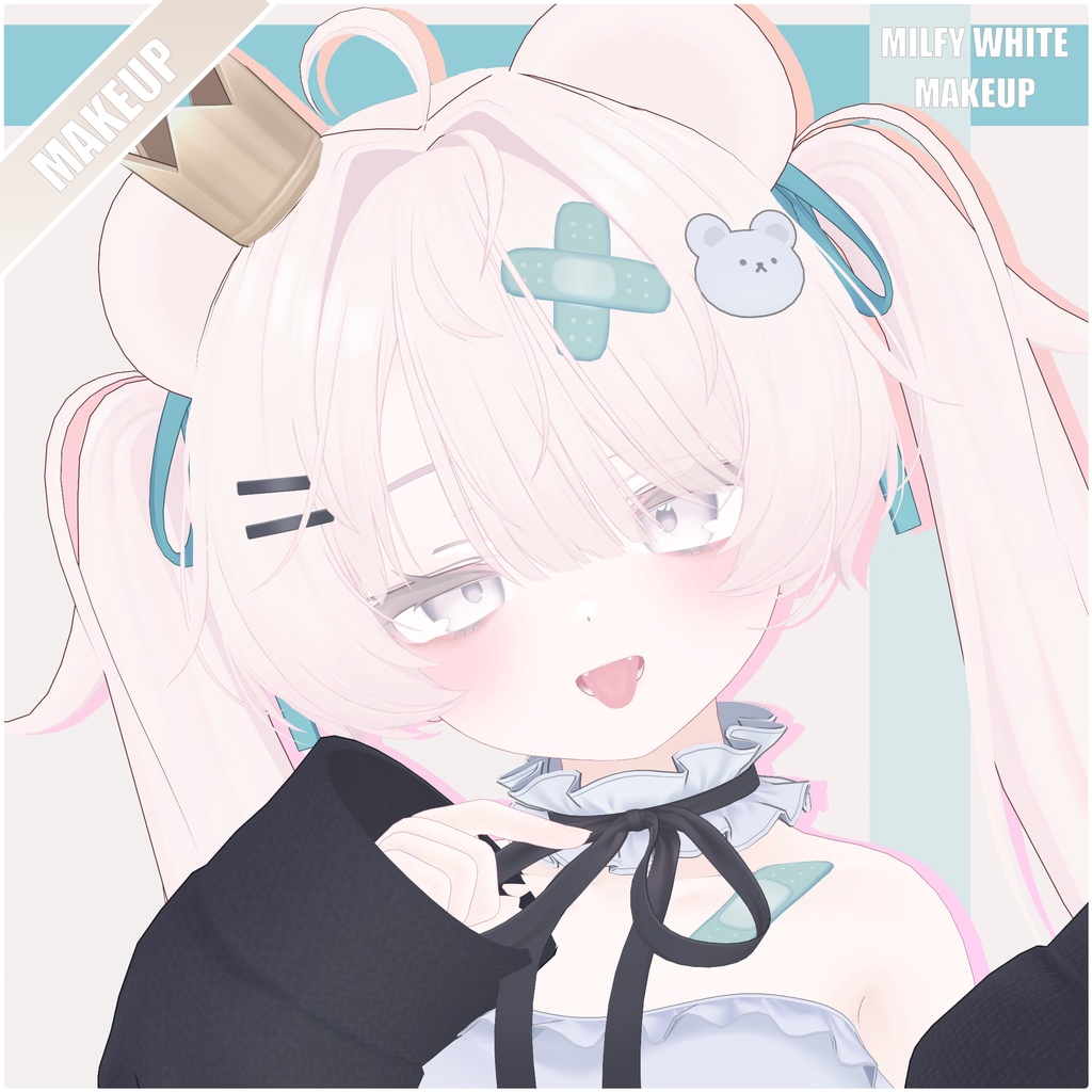 【Free】♡Milfy White Makeup♡【メイクテクスチャ】