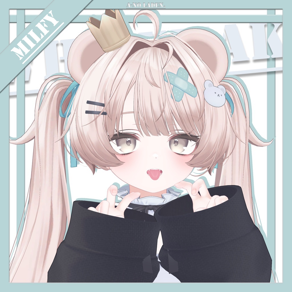 【Free】♡Milfy White Makeup♡【メイクテクスチャ】