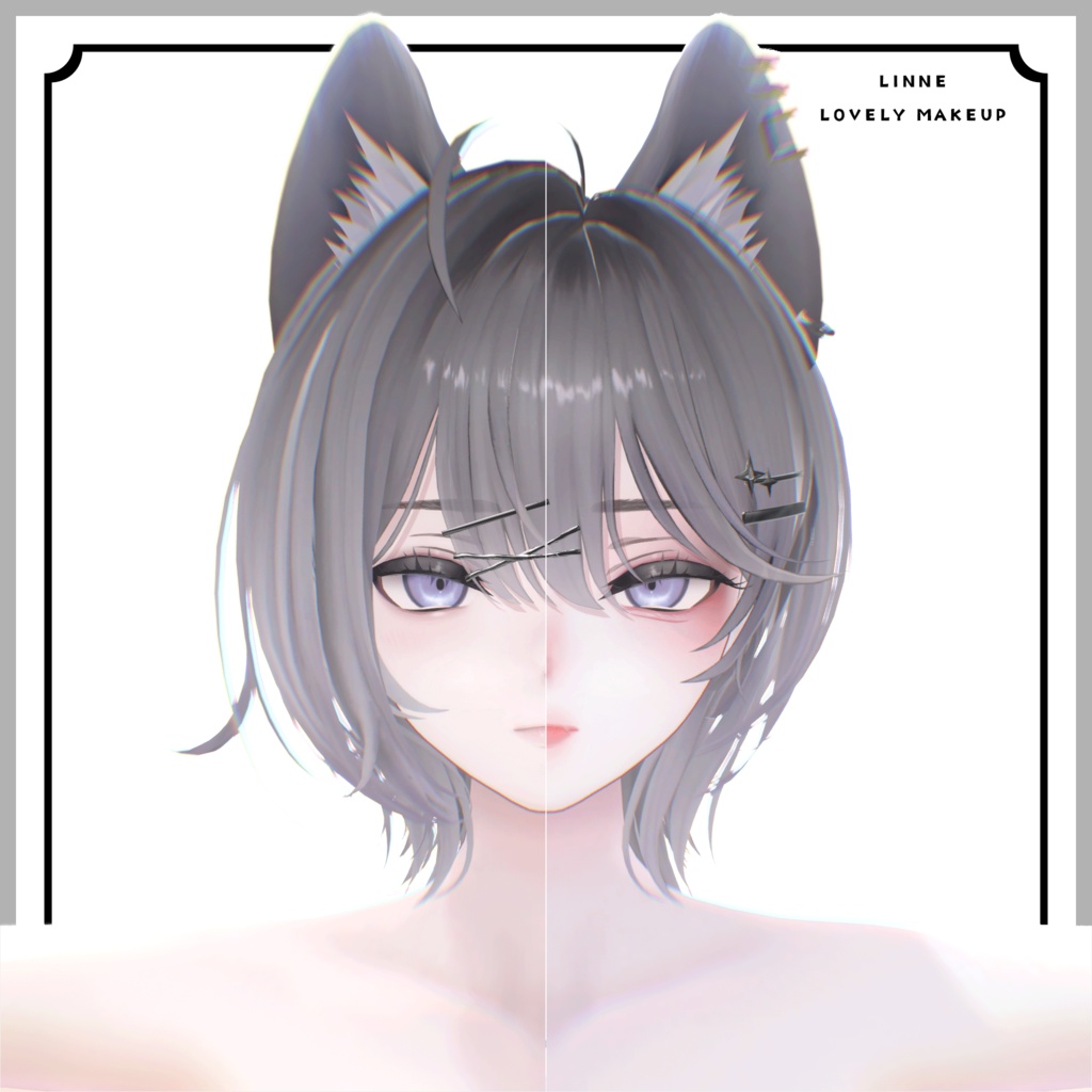 Linne Lovely Makeup ✩.*˚【メイクテクスチャ】