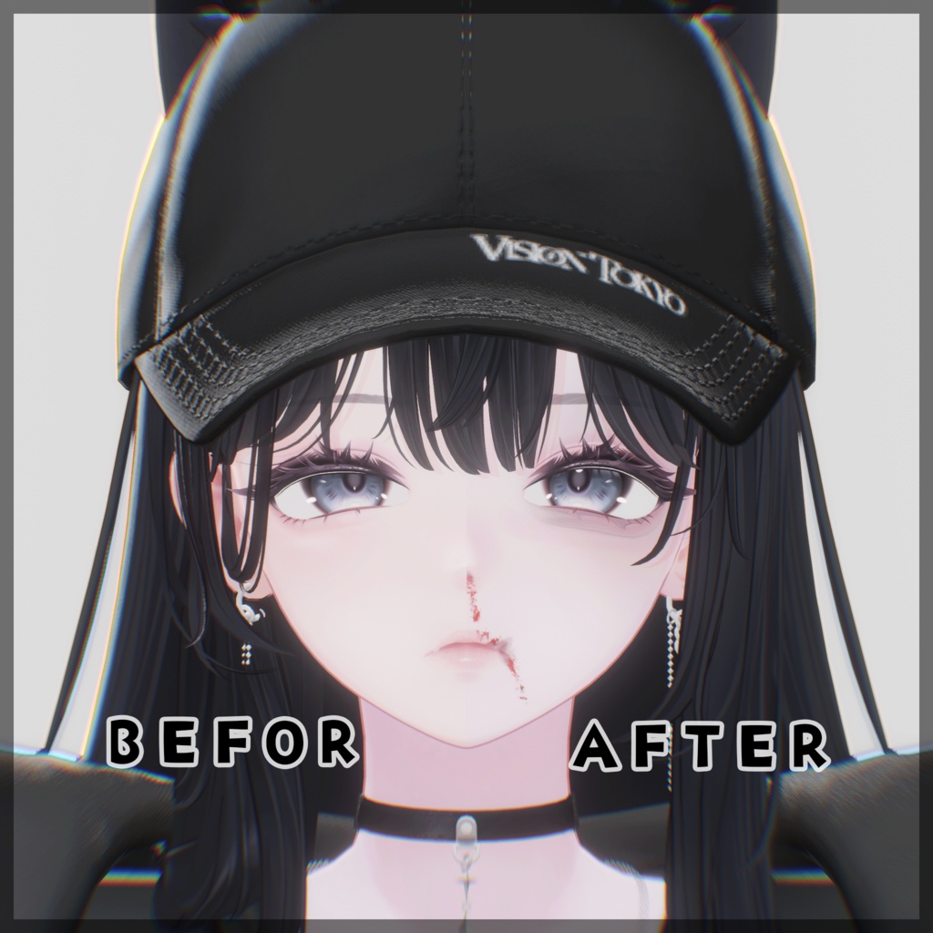 【Free】Misaki Pathetic Makeup【メイクテクスチャ】