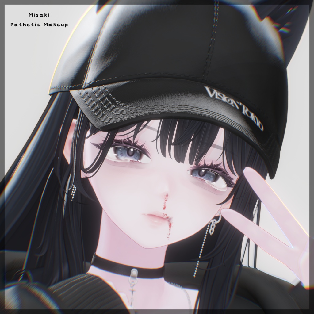 【Free】Misaki Pathetic Makeup【メイクテクスチャ】
