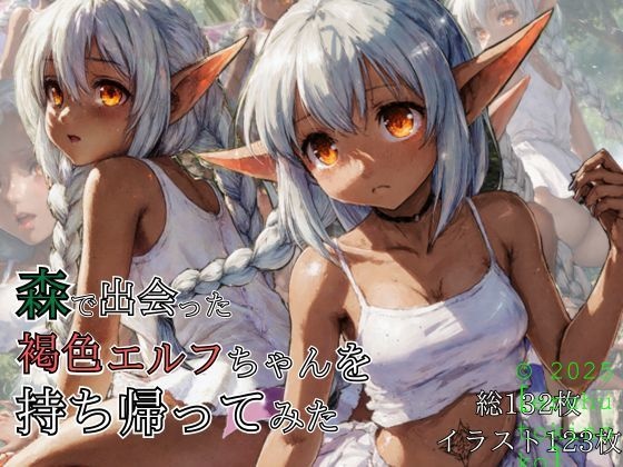 森で出会った褐色エルフちゃんを持ち帰ってみた