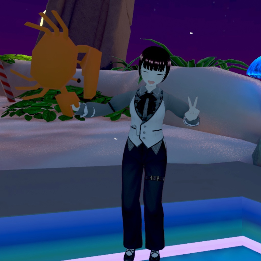 【MA対応】 お手やわらカニ(VRChat想定)