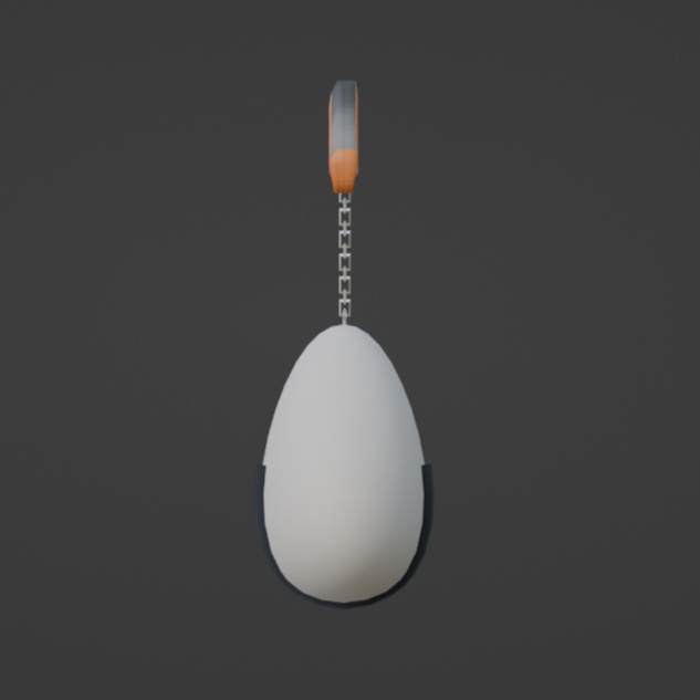 鮭がデカすぎたおにぎりピアス(VRChat想定)