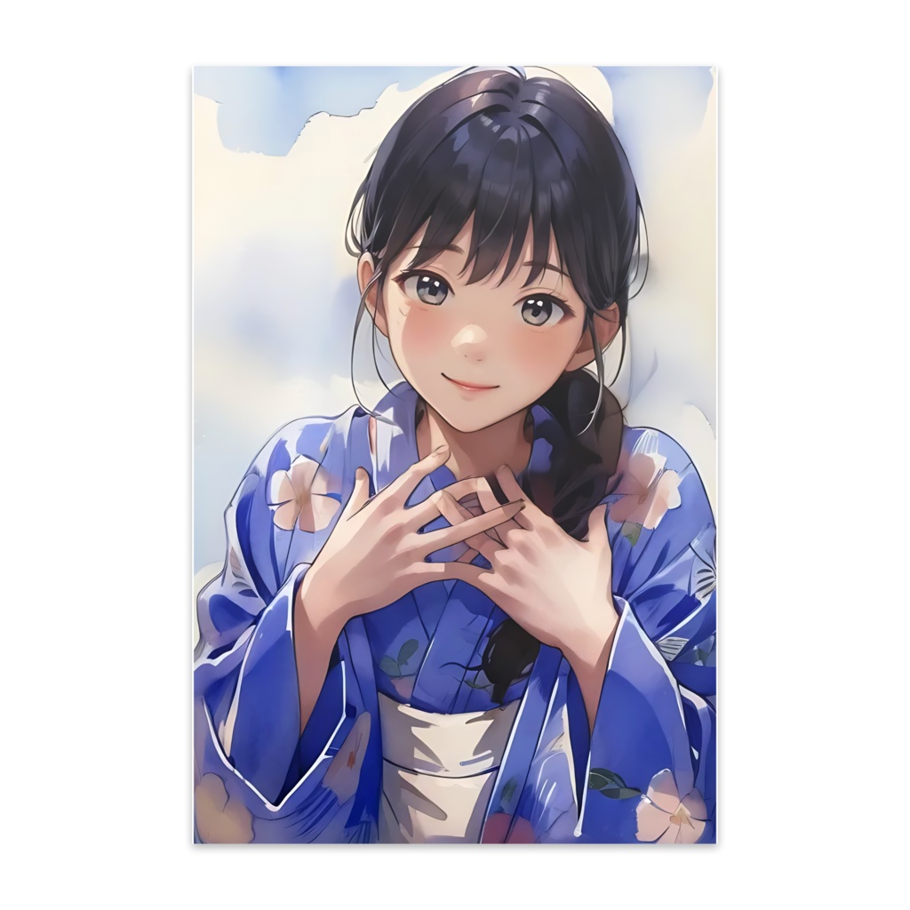 ななガール・葵　浴衣１