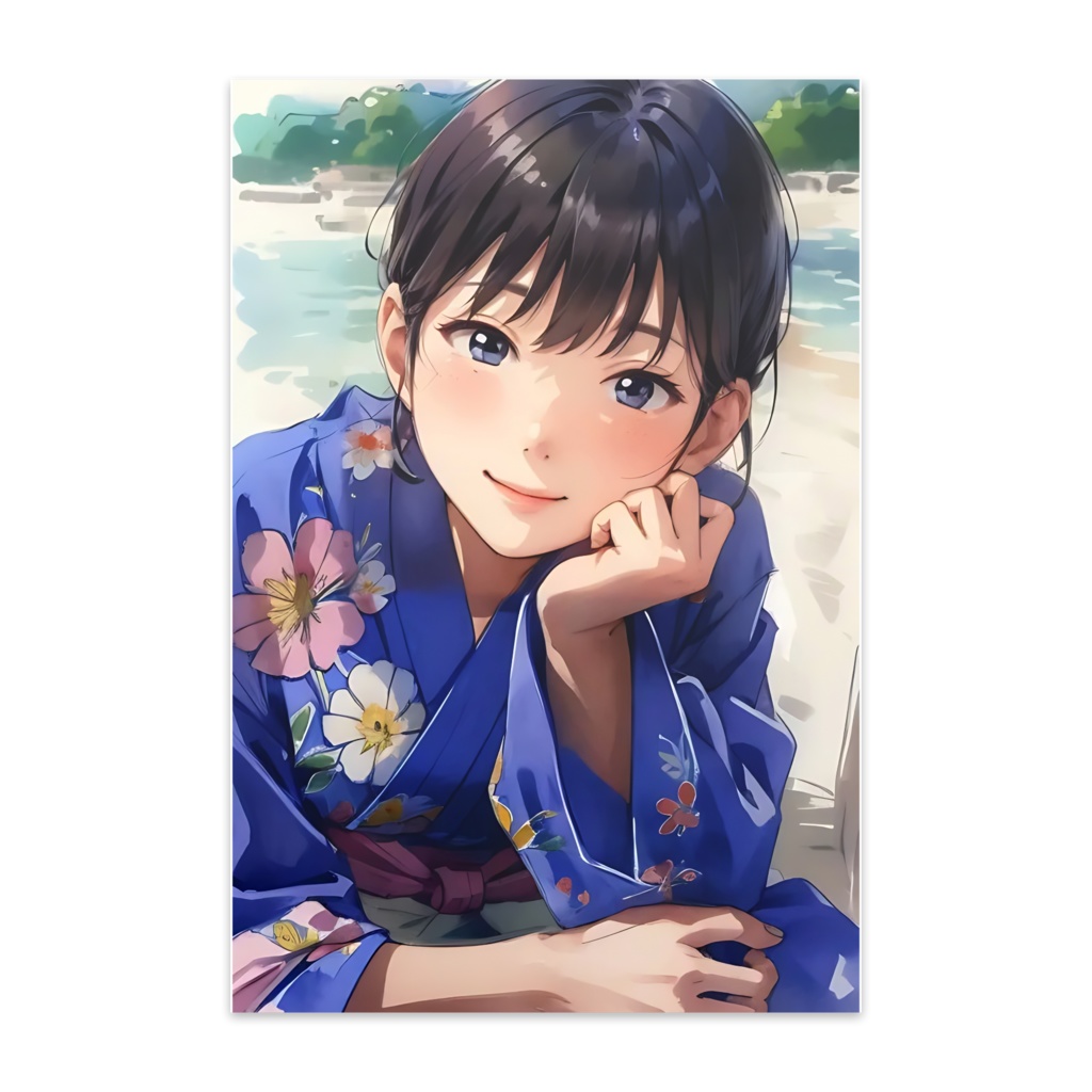 ななガール・葵　浴衣２