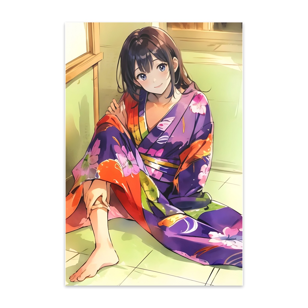 ななガール・葵　浴衣３