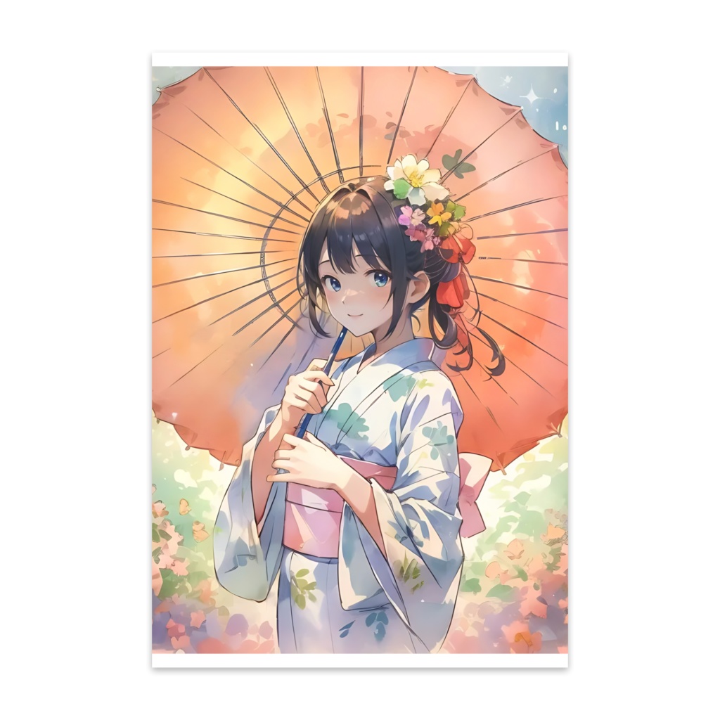 ななガール・葵　浴衣５
