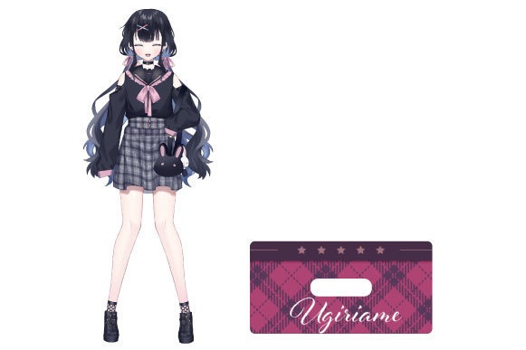 【アクリルスタンド】雨霧あめver 3種,叶夢ver 3種