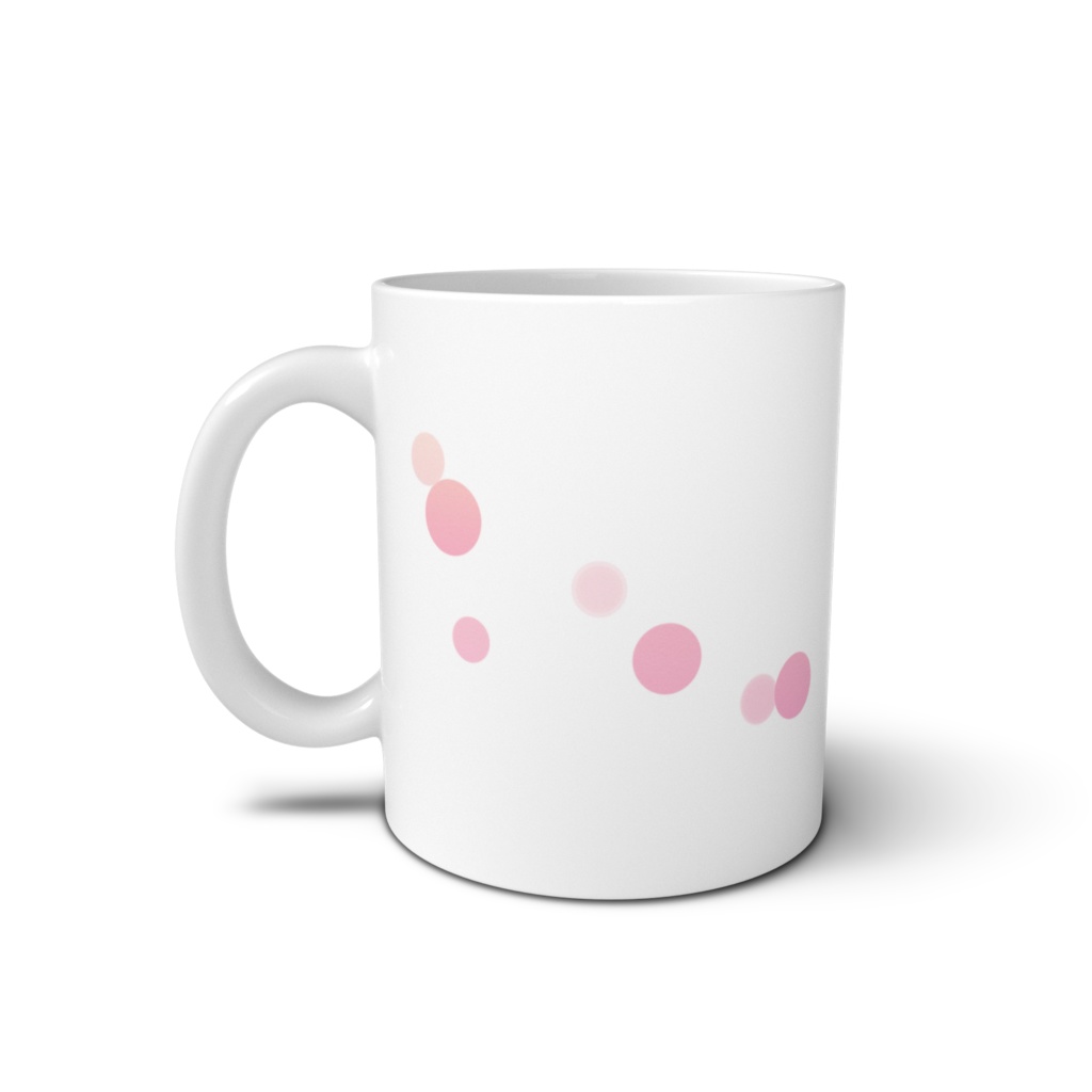 【マグカップ】手話/ピンク