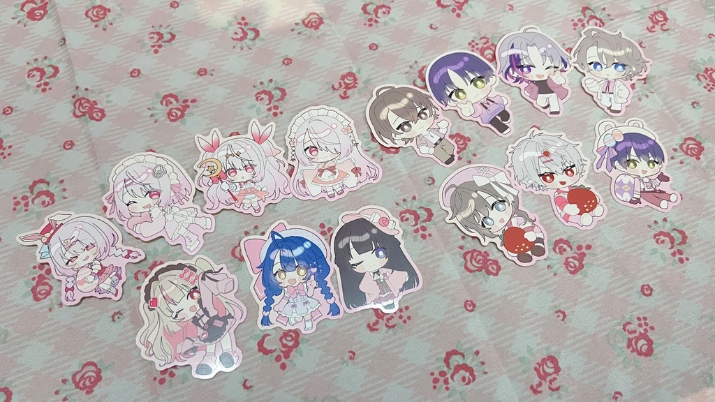 ステッカーセット🌸にじそうさく11