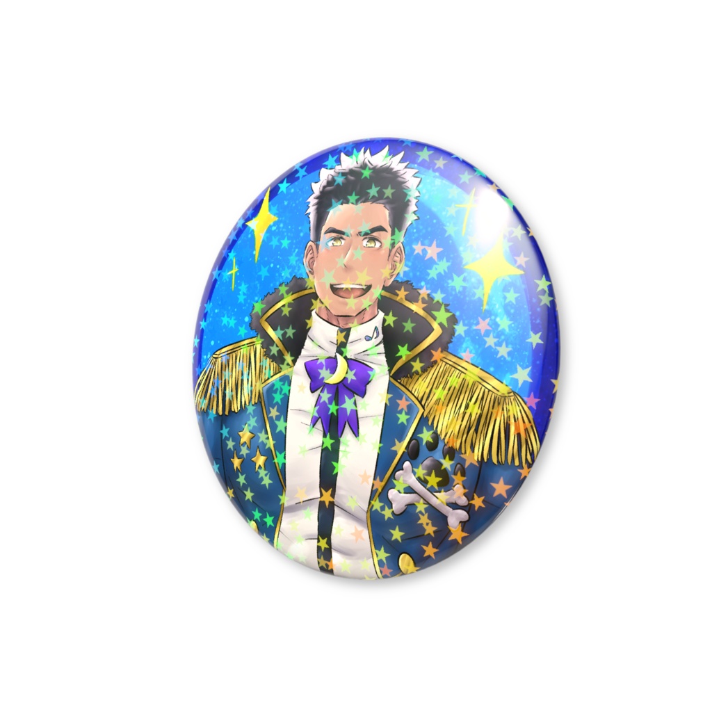 とびきりスター★とらま缶バッジ