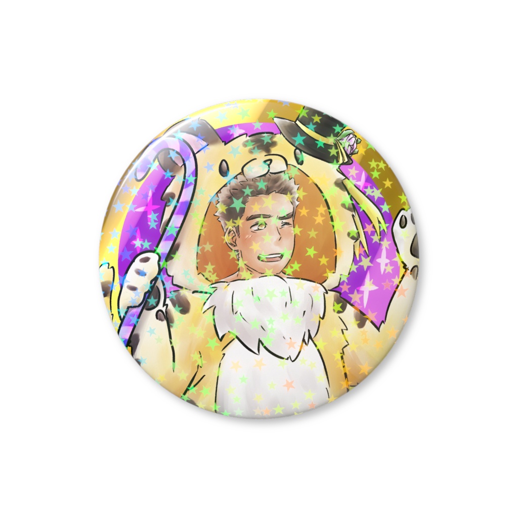 がおがおハロウィン★とらま缶バッジ