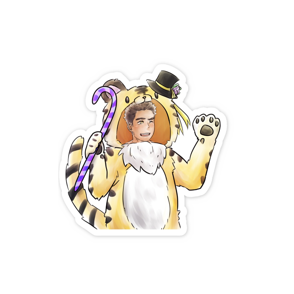 がおがおハロウィン★とらまステッカー