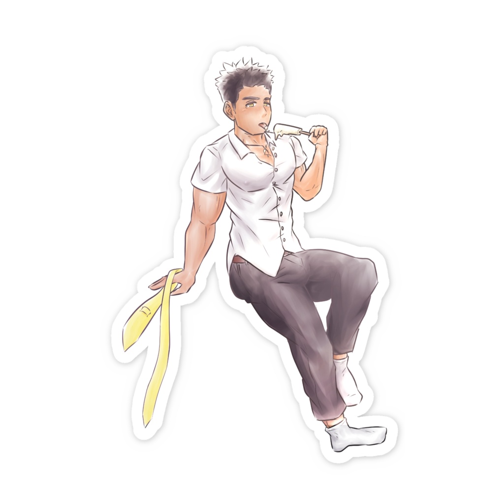 せいてんドキドキ★とらまステッカー