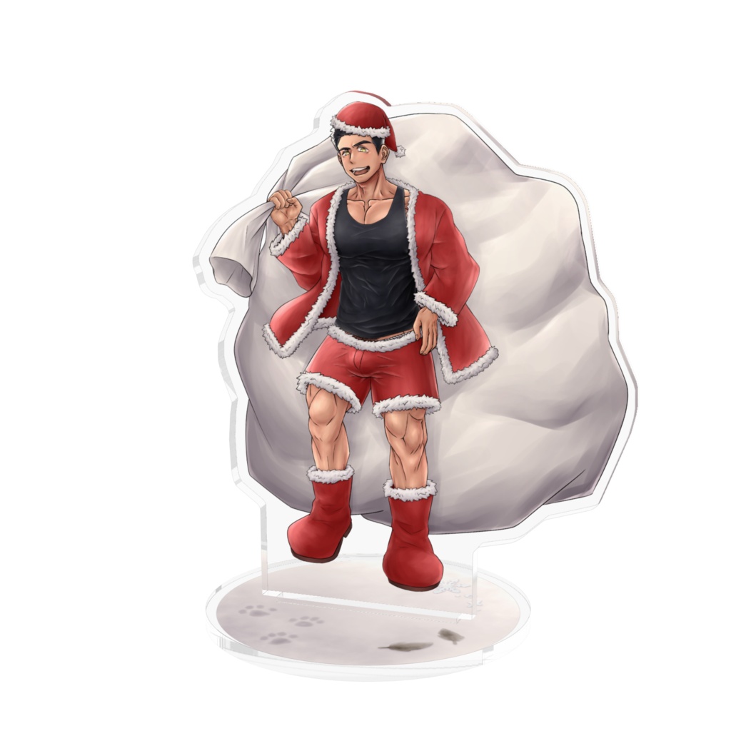 福月とらま サンタクロースver アクリルスタンド