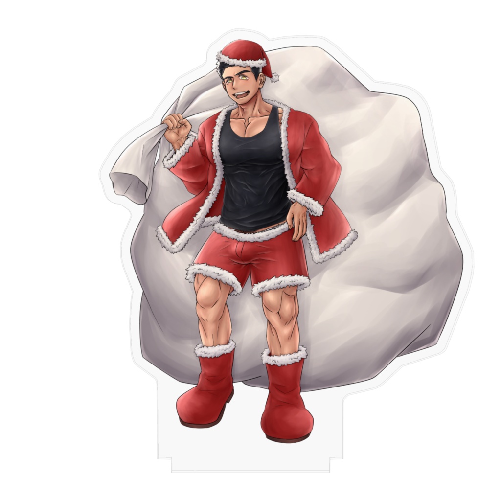 福月とらま サンタクロースver アクリルスタンド