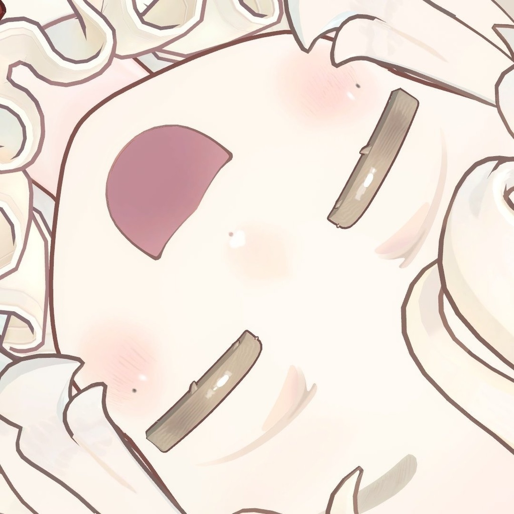 【サバラム対応】かわいいお顔のほくろ