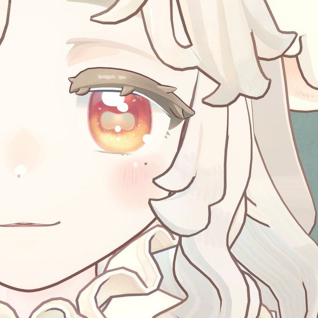 【サバラム対応】かわいいお顔のほくろ