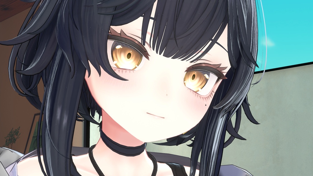 【💐販売記念セール💐】かわいいお顔のほくろテクスチャ【ルチカ専用】