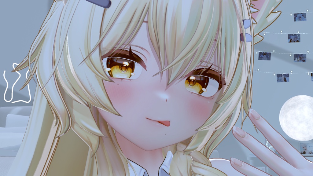 かわいいほくろセット(全18種)【 Mayo /まよ 対応】