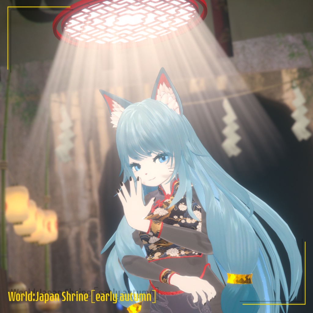 【MA対応】中華風ヘイロー【VRChat accessory】