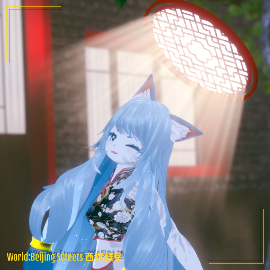 【MA対応】中華風ヘイロー【VRChat accessory】