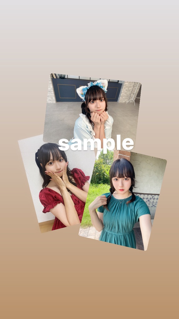 ランダム落書きチェキ（1枚）