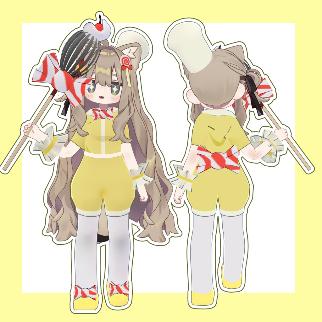 おかしの魔法使い【4アバター対応】