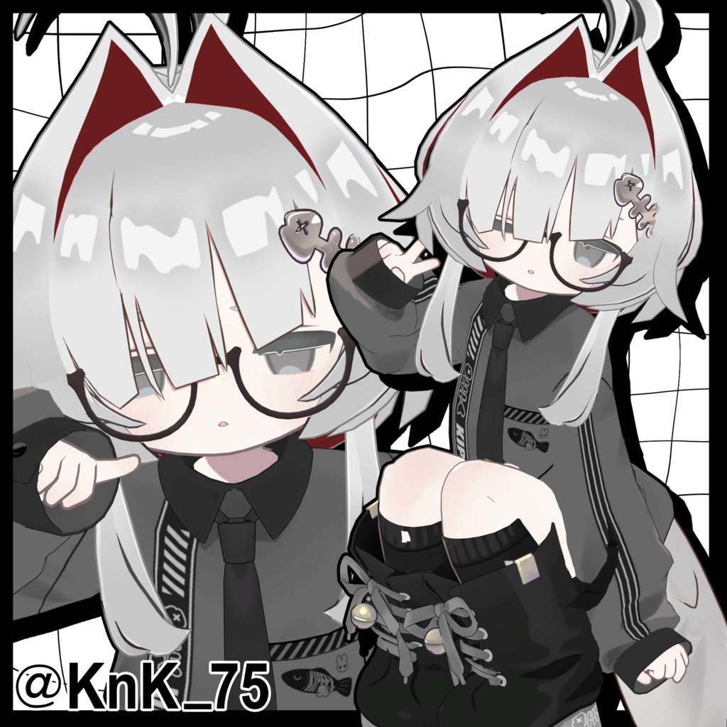 【半額セール中!】ねこじゃらしへあ【7アバター対応】