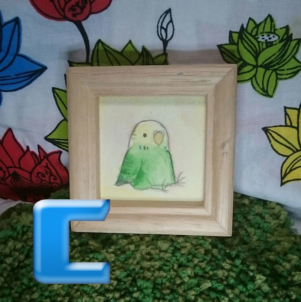 【ミニ原画】2019_あつーい夏