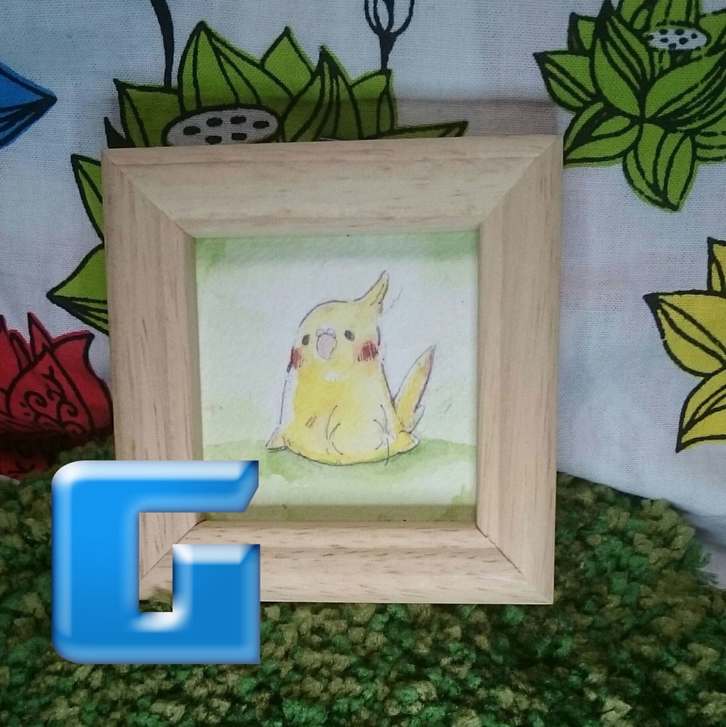 【ミニ原画】2019_あつーい夏