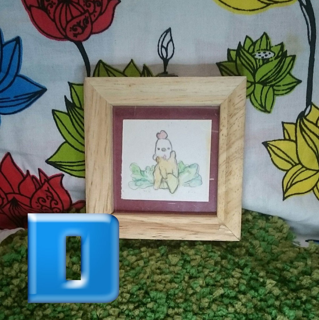 【ミニ原画】2019_あつーい夏