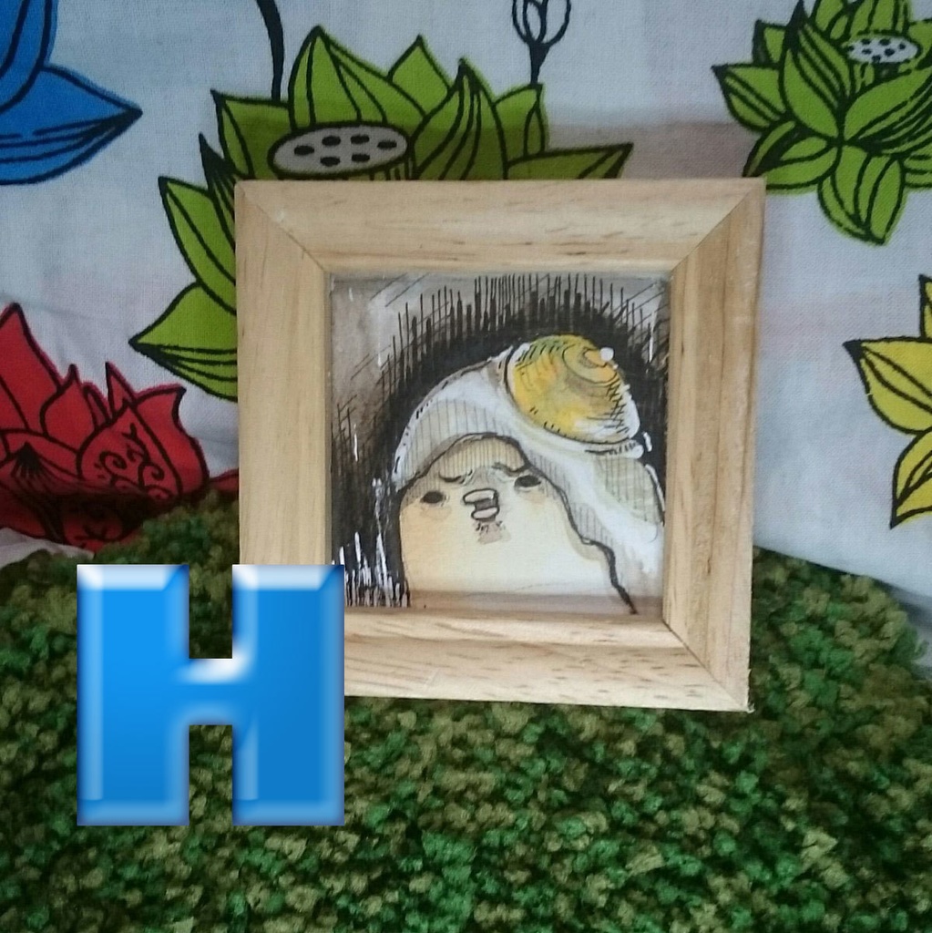 【ミニ原画】2019_あつーい夏